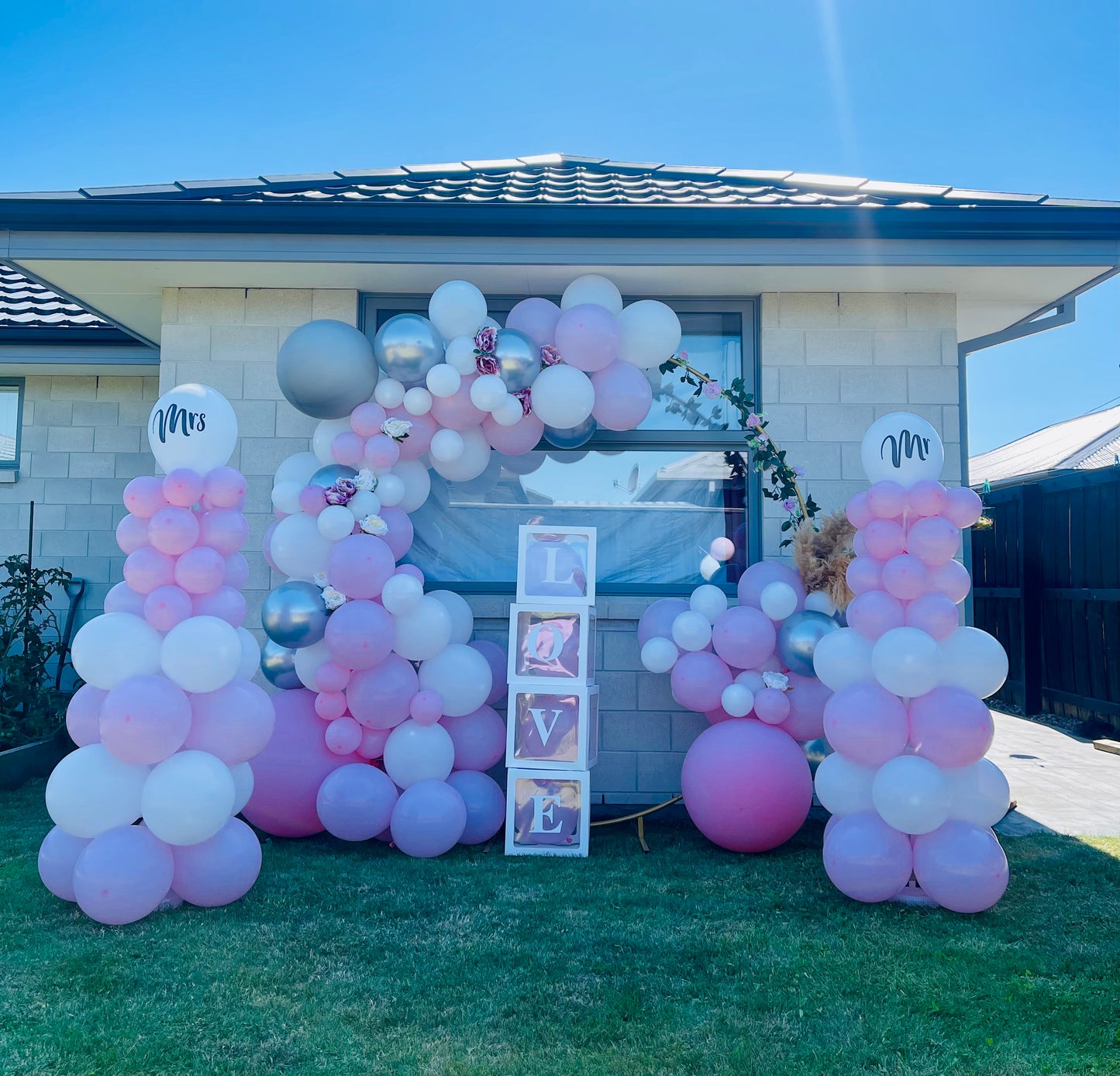 Balloon Hoop Backdrop