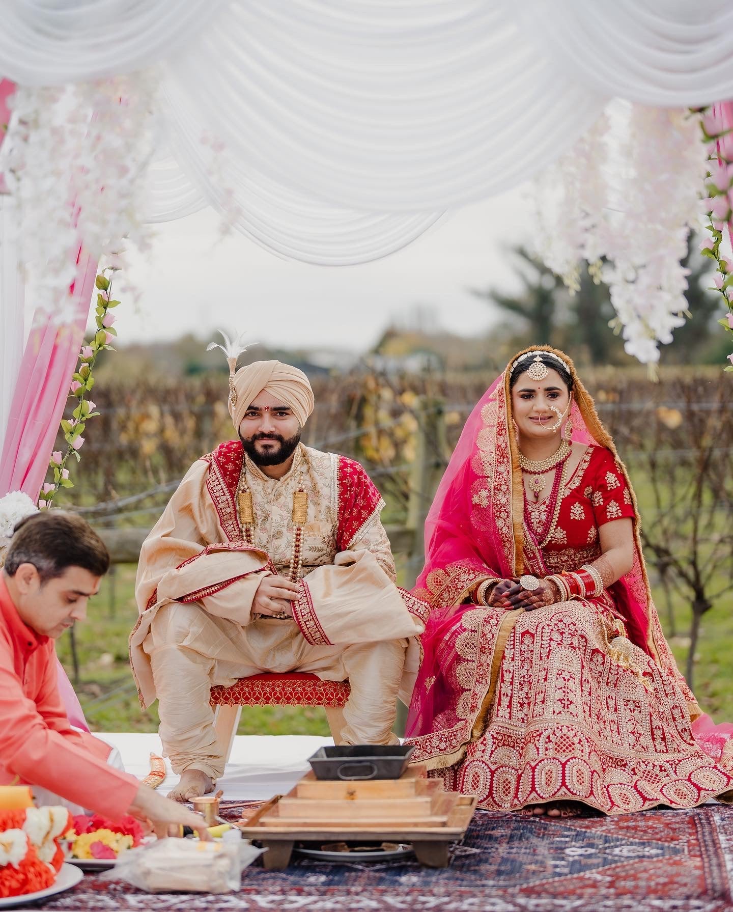 Indian Wedding / Mandap setup
