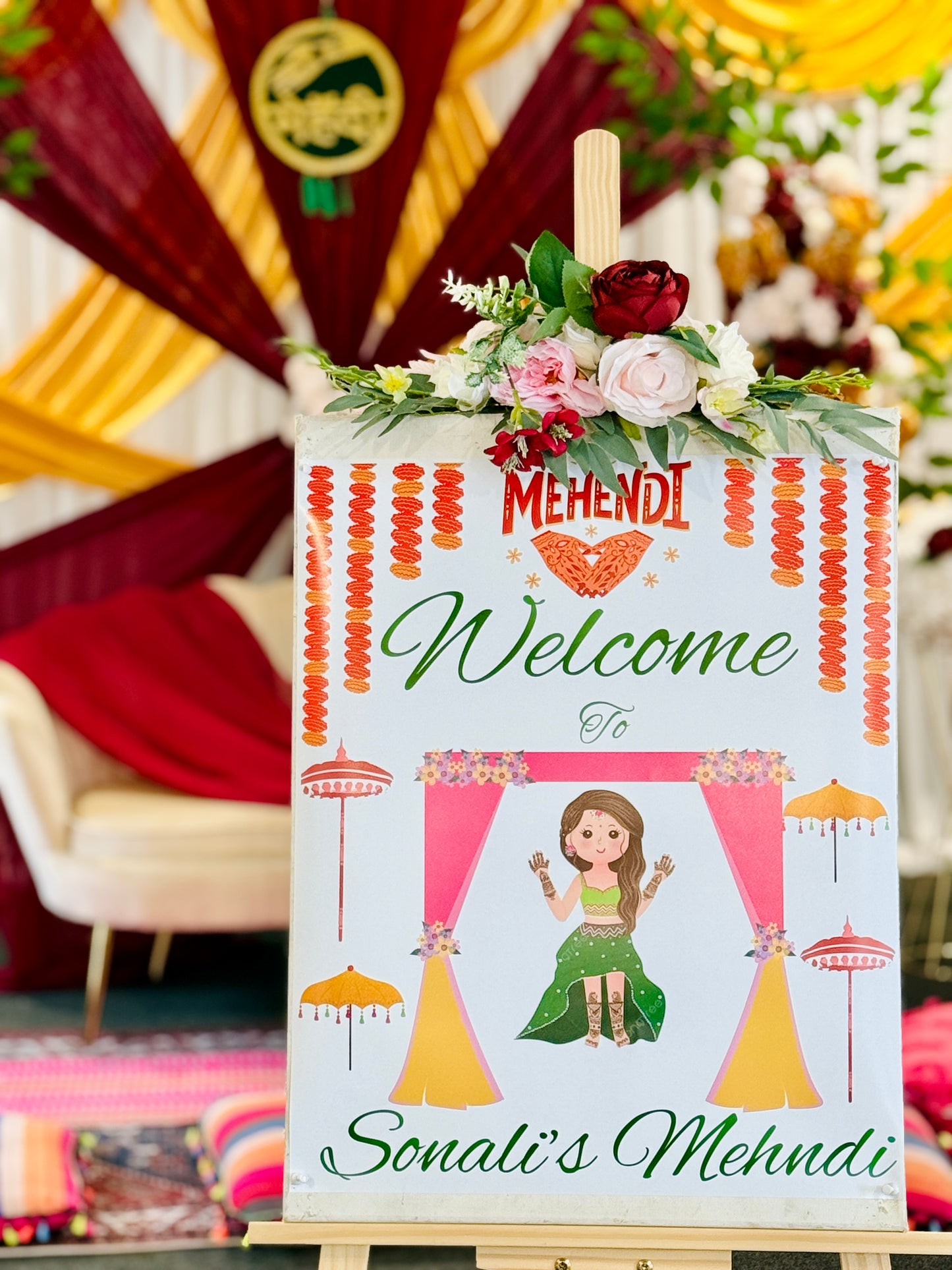 Henna Harmony / Mehndi setup