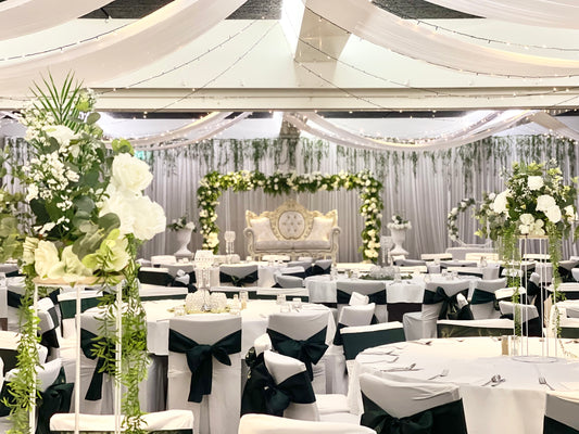 Wedding setup at Hotel Ashburton