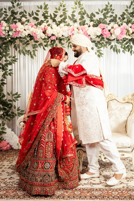 Indian Wedding Reception setup