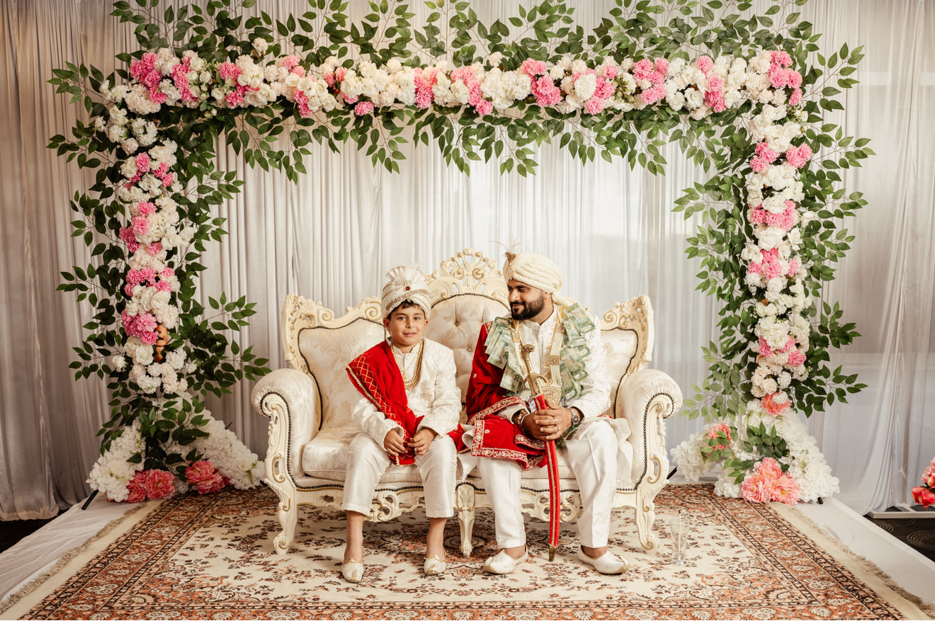 Indian Wedding Reception setup